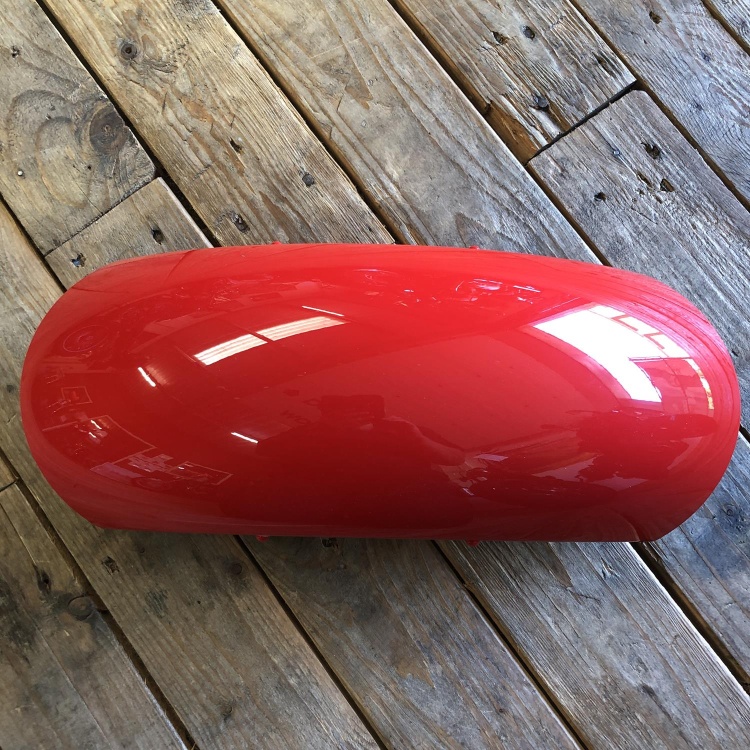 Indian Scout Bobber / Rogue front mudguard - Indy Red